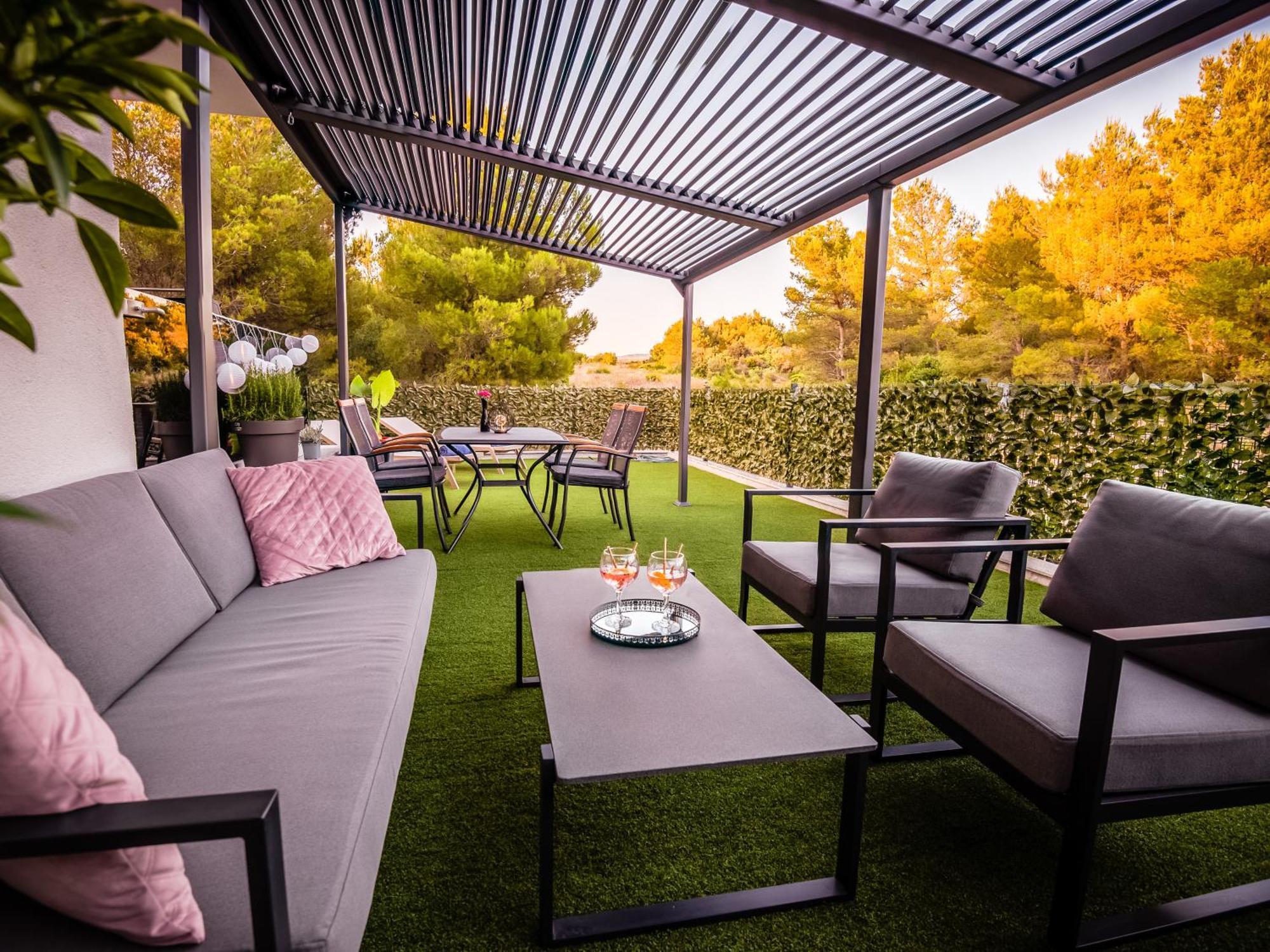 My Adriatic Place With Private Garden And Garage Шибеник Экстерьер фото